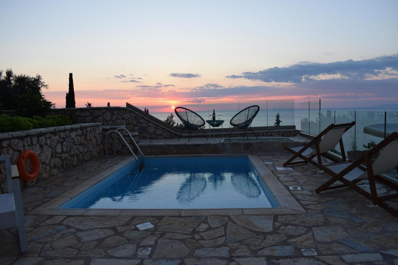 Villa Thetis With Private Pool Where The Sunsets Fade Away Áyios Nikítas Dış mekan fotoğraf