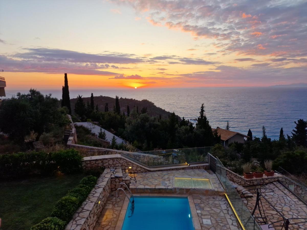 Villa Thetis With Private Pool Where The Sunsets Fade Away Áyios Nikítas Dış mekan fotoğraf